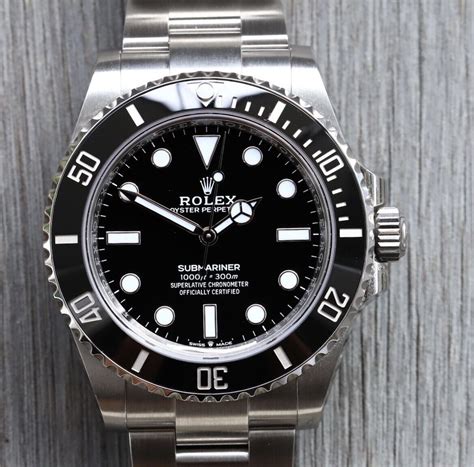 new 2017 rolex submariner|2022 Rolex Submariner no date.